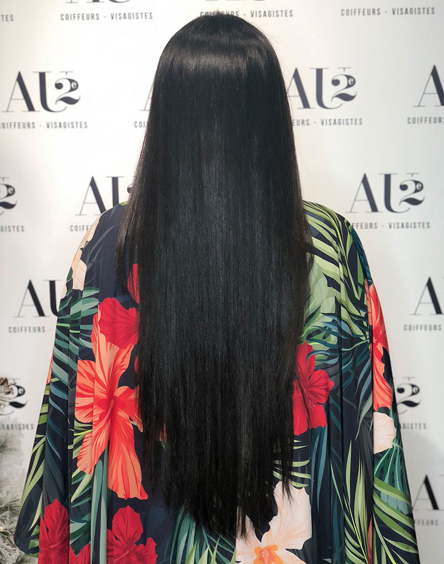 Lissage sur cheveux colorés
