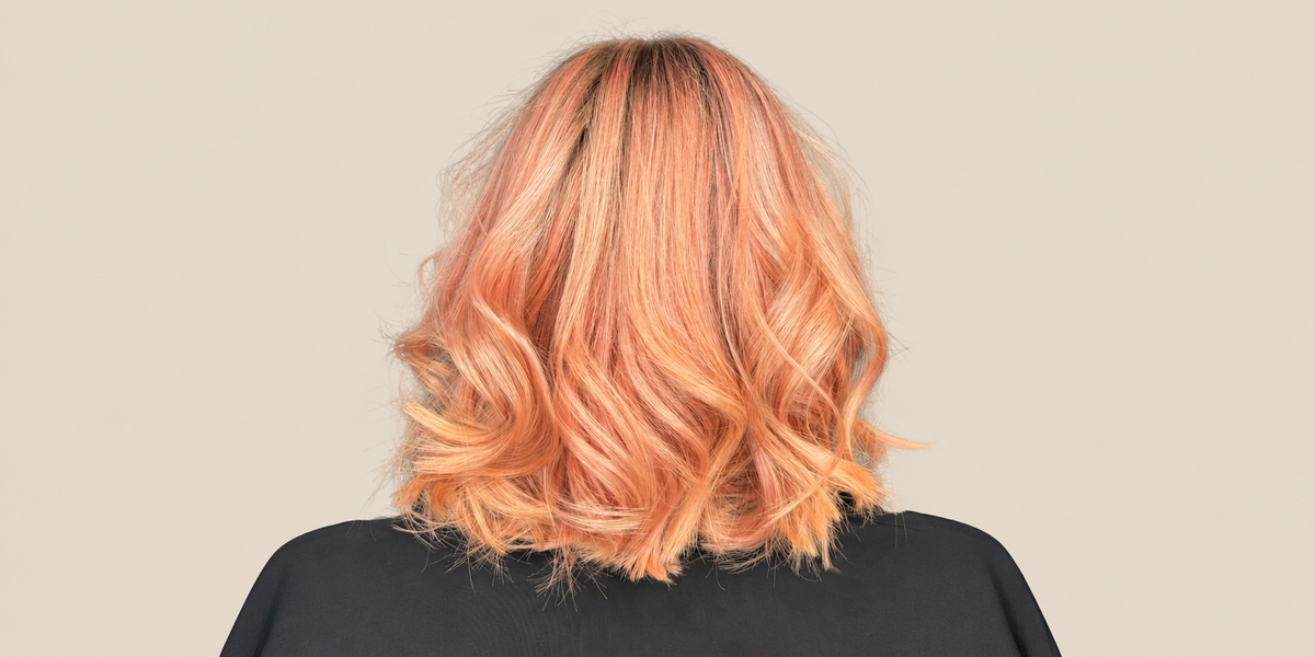 Cheveux après une coloration