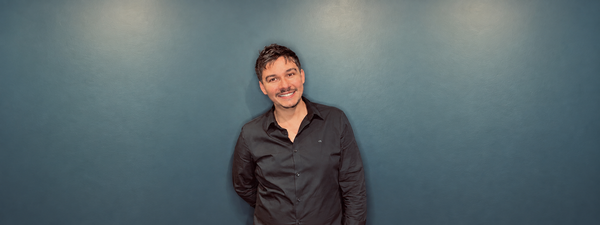 Léo Badoud, propriétaire du salon Au 2e