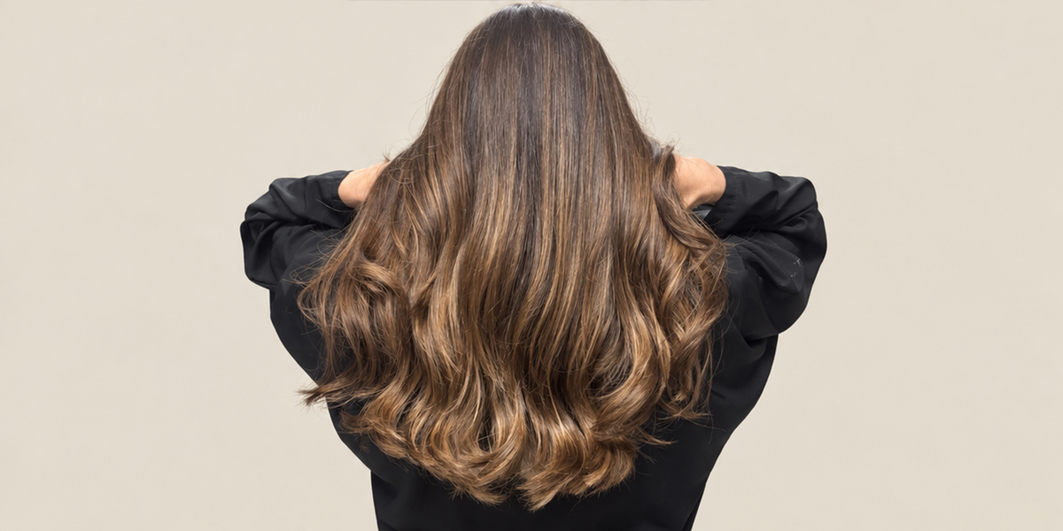 Cheveux après un balayage